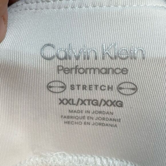 5 for $25🔥Calvin Klein Performance Stretch White Skort (Skirt/ Shorts) XXL - Picture 5 of 7